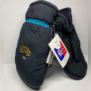 Jacksonville Jaguars NFL Mens Thinsulate Winter Ski Mittens Size L/XL